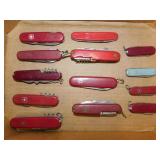 Swiss Army pocket knives
