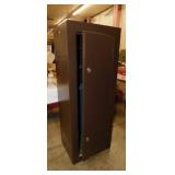 Gun safe cabinet w/ key, 21" x 16" x 55.5",