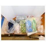 Silicone replacement skirts for fishing lures
