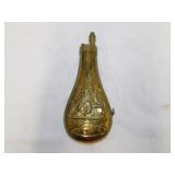 Brass Colt Walker type black powder flask