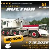 VIRTUAL CRANE, HEAVY TRANSPORT, & SUPPORT EQUIP AUCTION- JULY 15TH AT 1PM CT