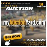 MYAUCTIONYARD.COM ONLINE AUCTION POWERED BY JEFF MARTIN AUCTIONEERS - BEGINS CLOSING JULY 15TH 10AM