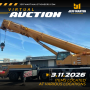 VIRTUAL CRANE & HEAVY TRANSPORT AUCTION - MARCH 11TH AT 10 AM CT