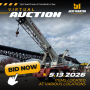VIRTUAL CRANE & HEAVY TRANSPORT AUCTION - MAY 13TH at 10 AM CT