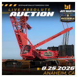 RELIABLE CRANE ABSOLUTE FLEET REALIGNMENT AUCTION - AUGUST 25TH AT 9AM PT