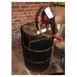 55 Gal Barrell Hydraulic Oil & Hand Pump