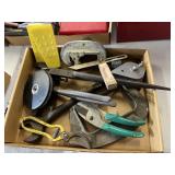 Tape Measure, Sheet Metal Bender, Tube Cutter,