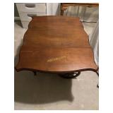 Antique Cherry Tea Cart, Measures: 42'L x 34'W x