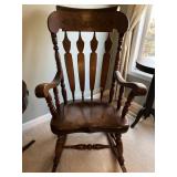 Antique Rocking Chair, Measures: 26'W x 34'D x