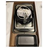 2- 9' Round Non-Stick Baking Pans, 2- Large