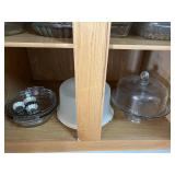 3- Round Glass Pie Dishes, 20+ Metal Cupcake