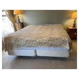 King Size Simmons Mattress, Box Spring and