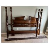 Cheery Queen Headboard, Footboard and Rails.