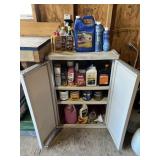 3- Shelf Resin Cabinet with All contents