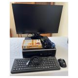 HP Compaq 8200 Desktop Computer, Acer 24" LCD