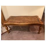 Oak Coffee Table, Measures: 50"W x 26"D x 19"H