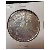 1992 American Eagle Uncirculated U.S. Mint Silver