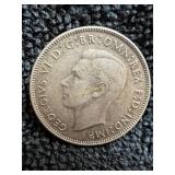 1944 Australian Florin Coin