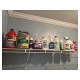 11pc Household Cleaning Chemicals