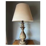 29' Tall Set of Lamps Vintage Floral Pattern