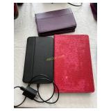 Amazon Kindle with Plum Case, Verizon LG Tablet