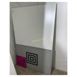 White Bin Containing Bag Filled with Craft Making