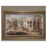 38"x24" Edward Lamson Henry "The Wedding" Framed