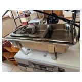 Kitchen collection chafing server 18/8 stainless