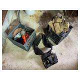 6- tool belts (leather and synthetic), new 3pc