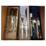 Cutco 2pc cutlery set, Cutco 2pc carving set,