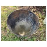 15 gallon cast iron cauldron