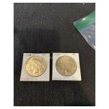 1922, ï¿½23, Peace $1ï¿½s