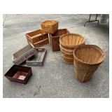 Wooden crates, Pepsi drink crates, 4- bushel