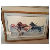 3- 9ï¿½ x 12ï¿½ Animal pictures frames, 4- unframed