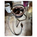 Tall frame propane burner