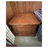 Stanley furniture square end table,