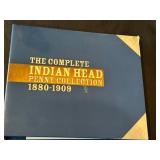 Indian Head penny collection (partial) 18 panels