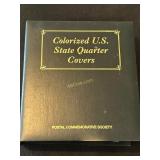Colorized US State quarter covers-