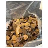 5 lbs. Plus of Lincoln Cents -Wheat and Memorial
