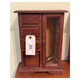 Table top Jewelry Display case with all contents,