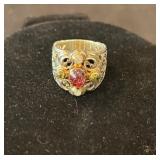 Konstantino .925 Sterling, 18K Gold, Size 7 3/4,