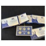 11- US 50 State Quarter Proof Sets- 2- 1999,