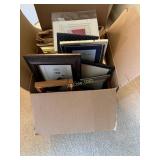 Large lot of assorted picture frames