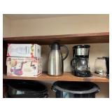 The Euro chopper, Apple master, 3 coffee pots, 1