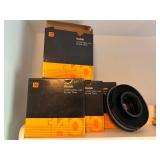 3 Kodak carousel 140 slide trays