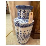 Oriental Porcelain floor vase 20ï¿½ Tall