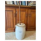 Vintage Blue Crown 3 gallon crock stoneware