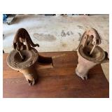 2 Iron pitcher pumps- Wayne- Davenport