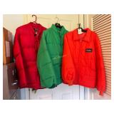 Hans- a - Bronta by Steams Large red puffy jacket