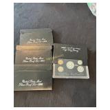 4- Silver Proof Sets-